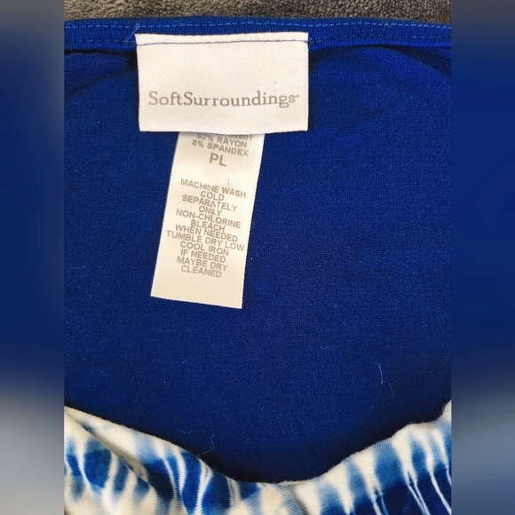 Soft Surroundings cowl neck top size PL #31B - Picture 3 of 3